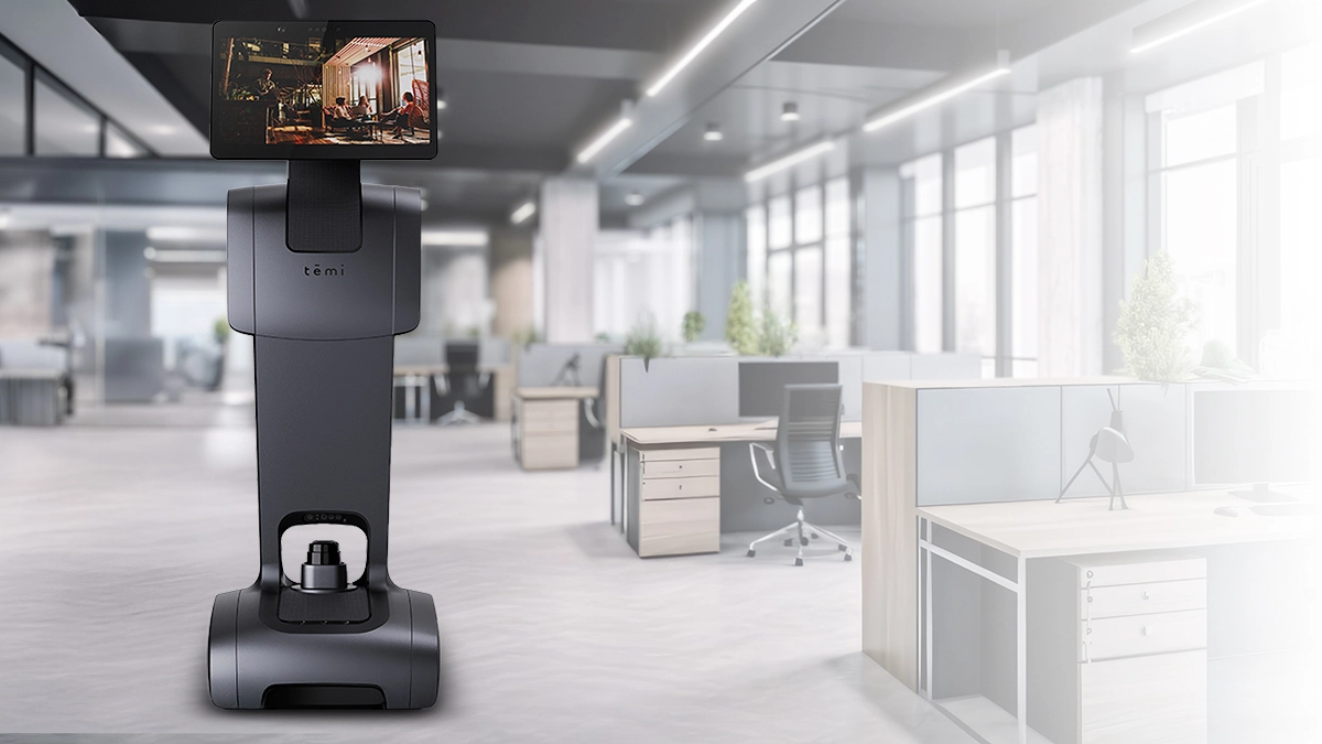 หุ่นยนต์ในออฟฟิศ หุ่นยนต์ในสำนักงาน temiV3 office